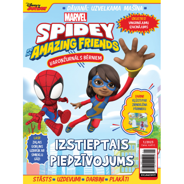 Žurnāls “Spidey and his Amazing Friends” – 1/2023