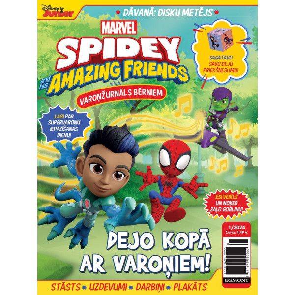 Žurnāls “Spidey and his Amazing Friends” – 1/2024