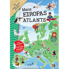 Mans Eiropas atlants. Daudz uzlīmju un milzīgs plakāts tavai istabai!