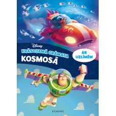Kosmosā. Krāsojamā grāmata. Ar uzlīmēm. Disney