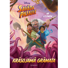 Savāda pasaule. Krāsojamā grāmata ar uzlīmēm. Disney