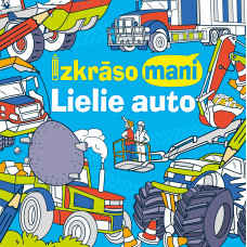 Izkrāso mani. Lielie auto