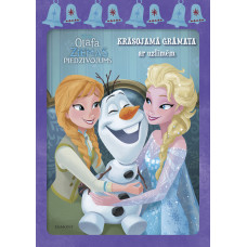 Olafa ziemas piedzīvojums. Krāsojamā grāmata ar uzlīmēm. Disney