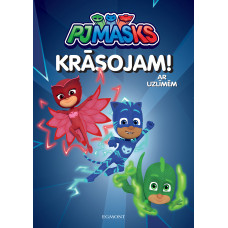 PJ Masks. Krāsojam! Ar uzlīmēm