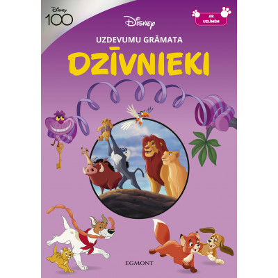 Disney. Dzīvnieki. Uzdevumu grāmata. Ar uzlīmēm