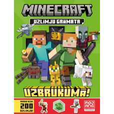 Minecraft. Uzbrukumā! Uzlīmju grāmata. Vairāk nekā 200 uzlīmju!