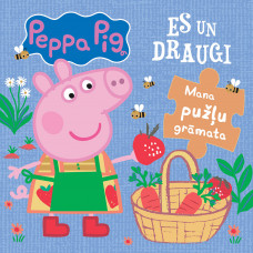 Peppa Pig. Es un draugi. Mana pužļu grāmata