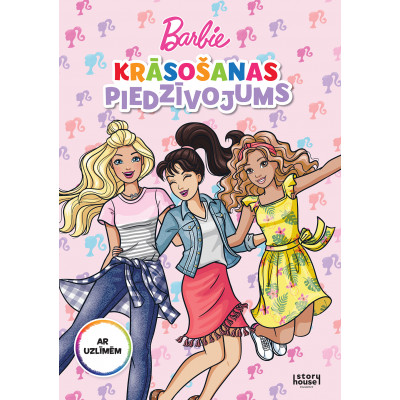 Barbie. Krāsošanas piedzīvojums. Ar uzlīmēm