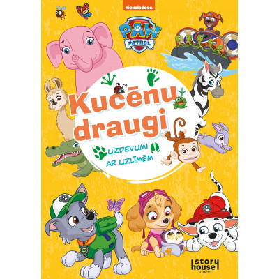 Paw Patrol. Kucēnu draugi. Uzdevumi ar uzlīmēm