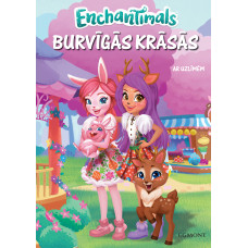 Enchantimals. Burvīgās krāsās. Ar uzlīmēm