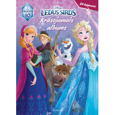 Ledus sirds. Krāsojamais albums. 80 lappuses. Disney