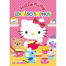Hello Kitty. Izkrāso sapņus. Ar uzlīmēm