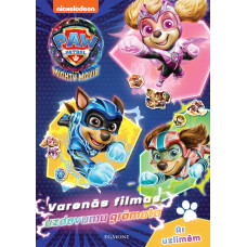 Paw Patrol The Mighty Movie. Varenās filmas uzdevumu grāmata. Ar uzlīmēm