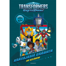 Transformers EARTHSPARK. Krāsojamā grāmata. Ar uzlīmēm