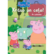 Peppa Pig. Krāso un ceļo! Ar uzlīmēm