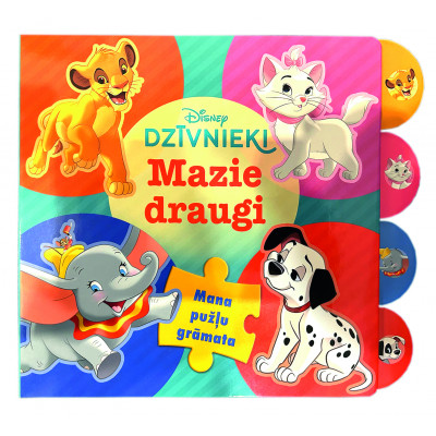 Dzīvnieki. Mazie draugi. Mana pužļu grāmata. Disney