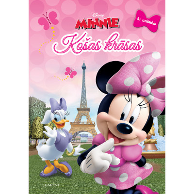 Minnie. Košas krāsas. Ar uzlīmēm. Disney