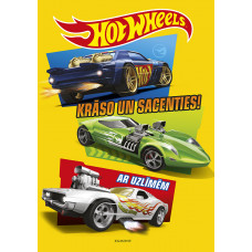 Hot Wheels. Krāso un sacenties! Ar uzlīmēm