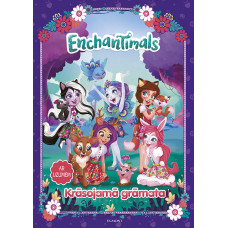 Enchantimals. Krāsojamā grāmata. Ar uzlīmēm