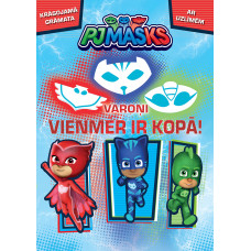 PJ Masks. Varoņi vienmēr ir kopā! Krāsojamā grāmata ar uzlīmēm