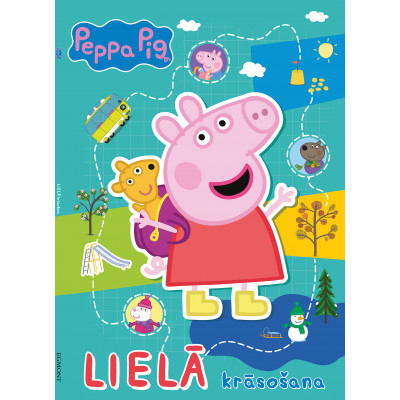 Peppa Pig. Lielā krāsošana