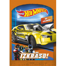 Hot Wheels. Izkrāso! Ar uzlīmēm