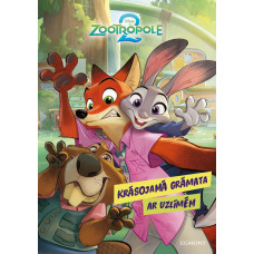 Zootropole 2. Krāsojamā grāmata. Ar uzlīmēm. Disney