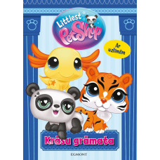 Littlest Pet Shop. Krāsu grāmata. Ar uzlīmēm