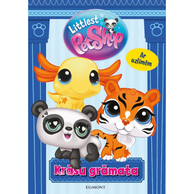 Littlest Pet Shop. Krāsu grāmata. Ar uzlīmēm