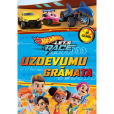 Hot Wheels. Let's Race. Uzdevumu grāmata ar uzlīmēm