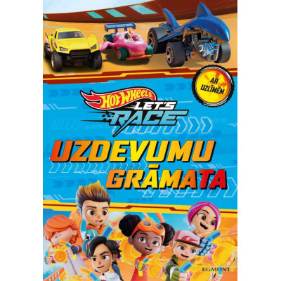 Hot Wheels. Let's Race. Uzdevumu grāmata ar uzlīmēm