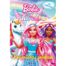 Barbie. A Touch of Magic. Krāsošanas priekam. Ar uzlīmēm