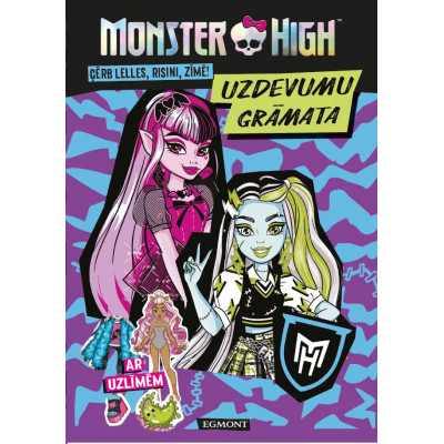 Monster High. Uzdevumu grāmata. Ar uzlīmēm