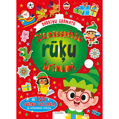 Ziemassvētku rūķu brīnumi. Darbiņu grāmata. Ar 300 svētku uzlīmēm Ziemassvētku rūķu brīnumi. Darbiņu grāmata. Ar 300 svētku uzlīmēm