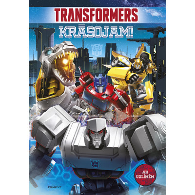 Transformers. Krāsojam! Ar uzlīmēm