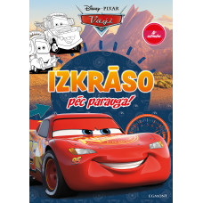 Vāģi. Izkrāso pēc parauga! Ar uzlīmēm. Disney
