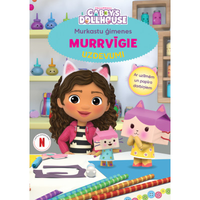 Gabby's Dollhouse. Murkastu ģimenes MURRVĪGIE uzdevumi